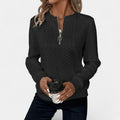 Monika – College Sweatshirt with Zipper