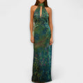 Maisie - Maxi Dress with Monet Iris Print