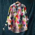 Lada – Printed Linen Shirt