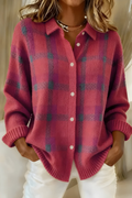 Anna™ | Knitted Cardigan with Maigi Design