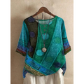 Valerie - Colorful Boho Top
