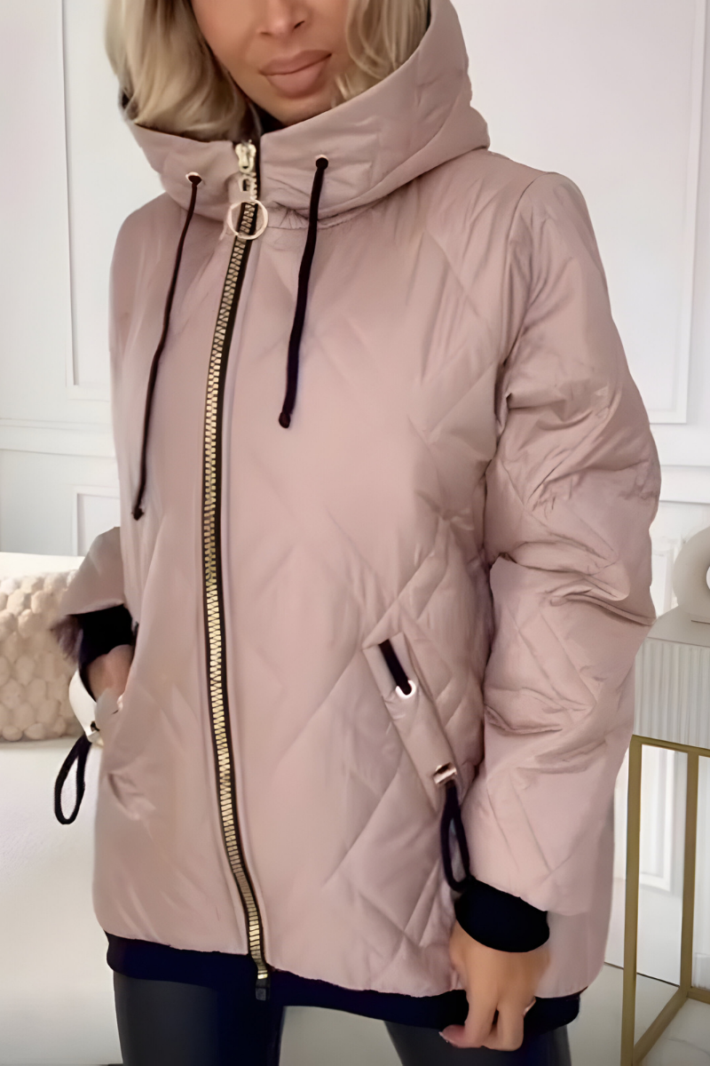 Mabel™ | Lämmin kevyt toppatakki