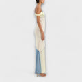 Alora - Thames-Cut Midi Dress
