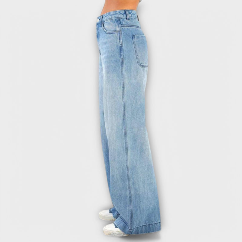 Naisten rento baggy-housut