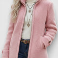 Annelies – Soft Mid-Season Jacket with Zipper