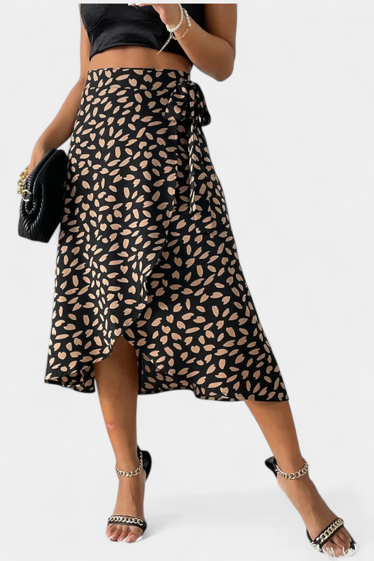 Camila | Boho-tyylinen epäsymmetrinen käänteinen hame