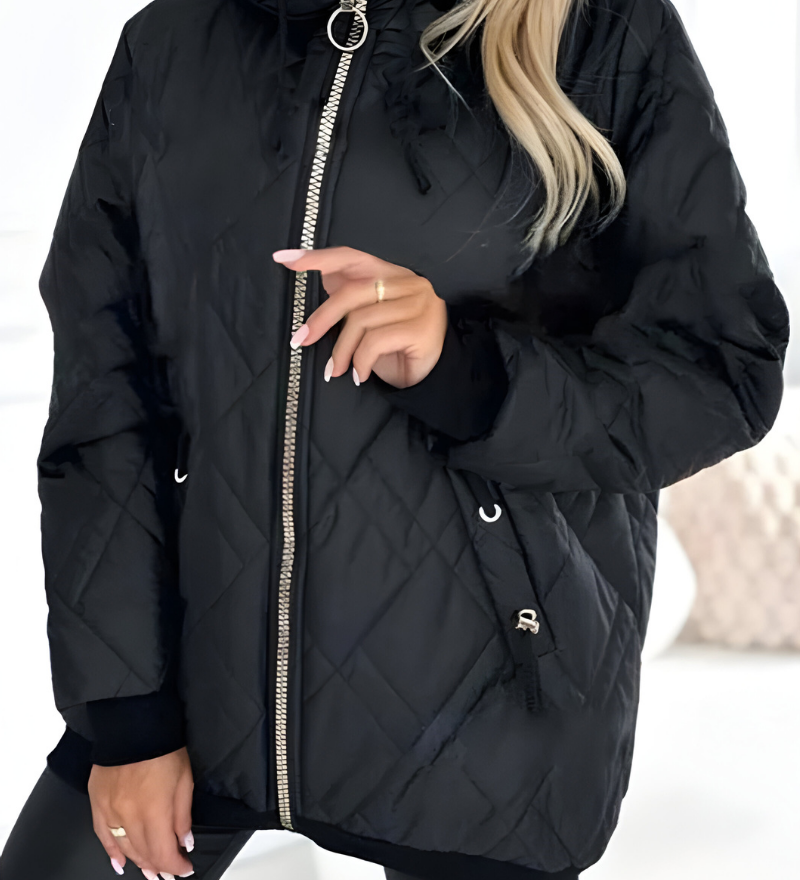 Mabel™ | Lämmin kevyt toppatakki