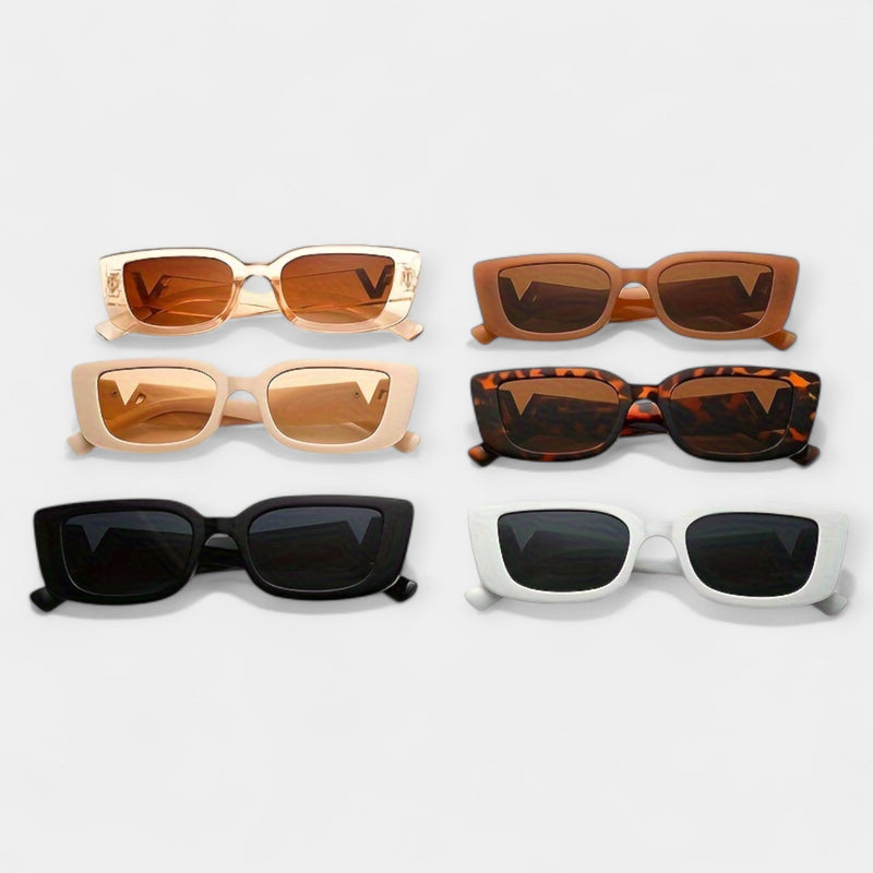 Magdalēna Elegant Metallic Sunglasses