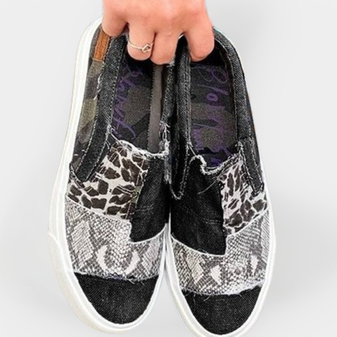 Eva Elegantti Animal Print Urheilujalkine