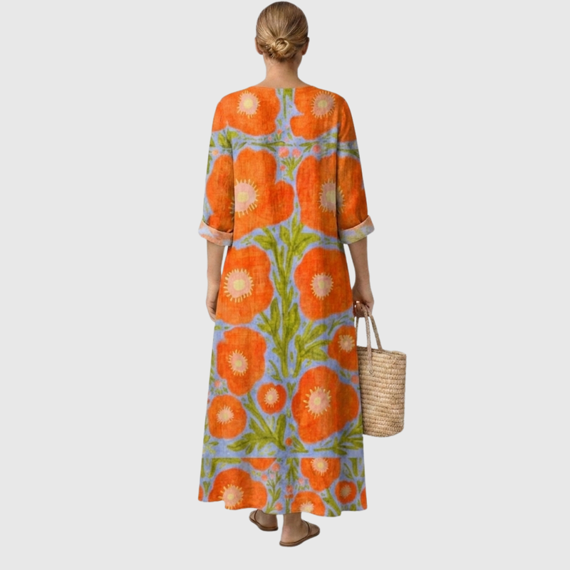 Alba™ | Ihastuttava Kukallinen Mekko