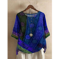 Valerie - Colorful Boho Top