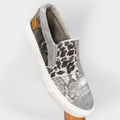 Magdalēna Elegant Urban Sneakers with Animal Print
