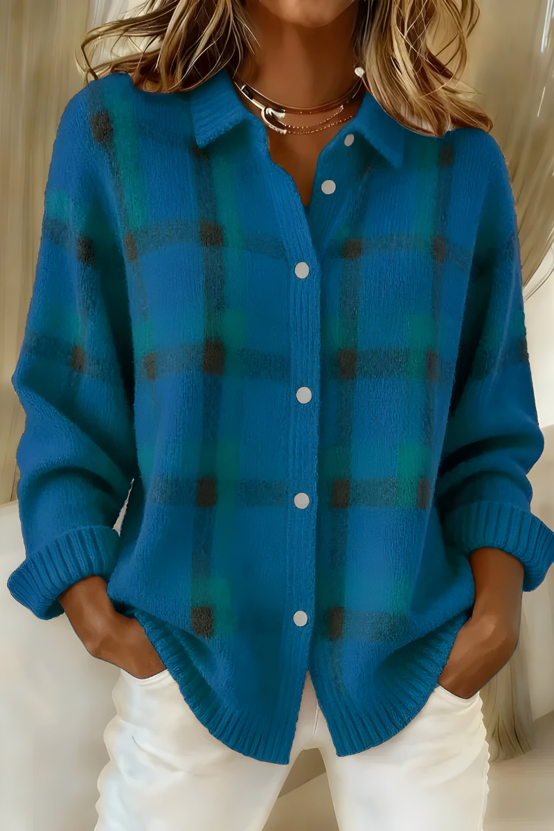 Anna™ | Knitted Cardigan with Maigi Design