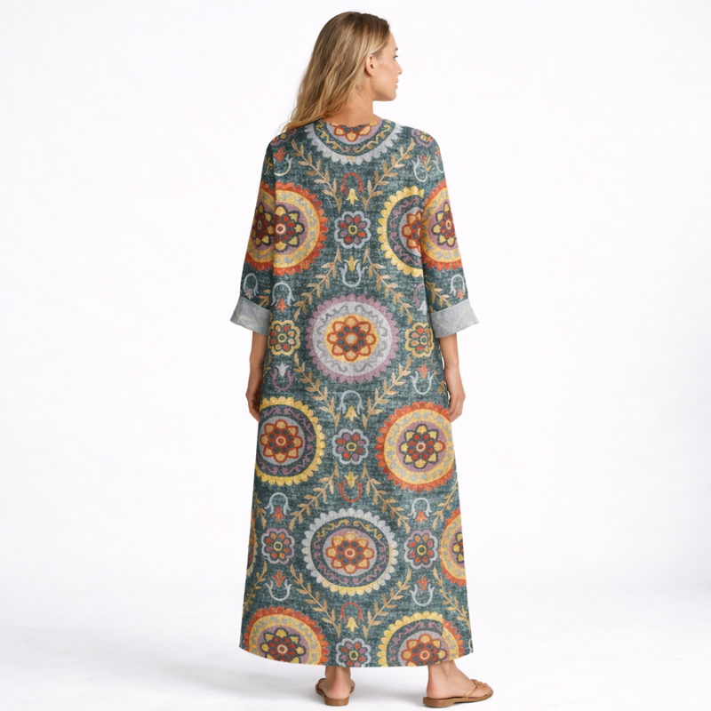Elia™ | Geometrinen Midi Mekko