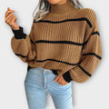 Chavala - Checkered Knit Sweater