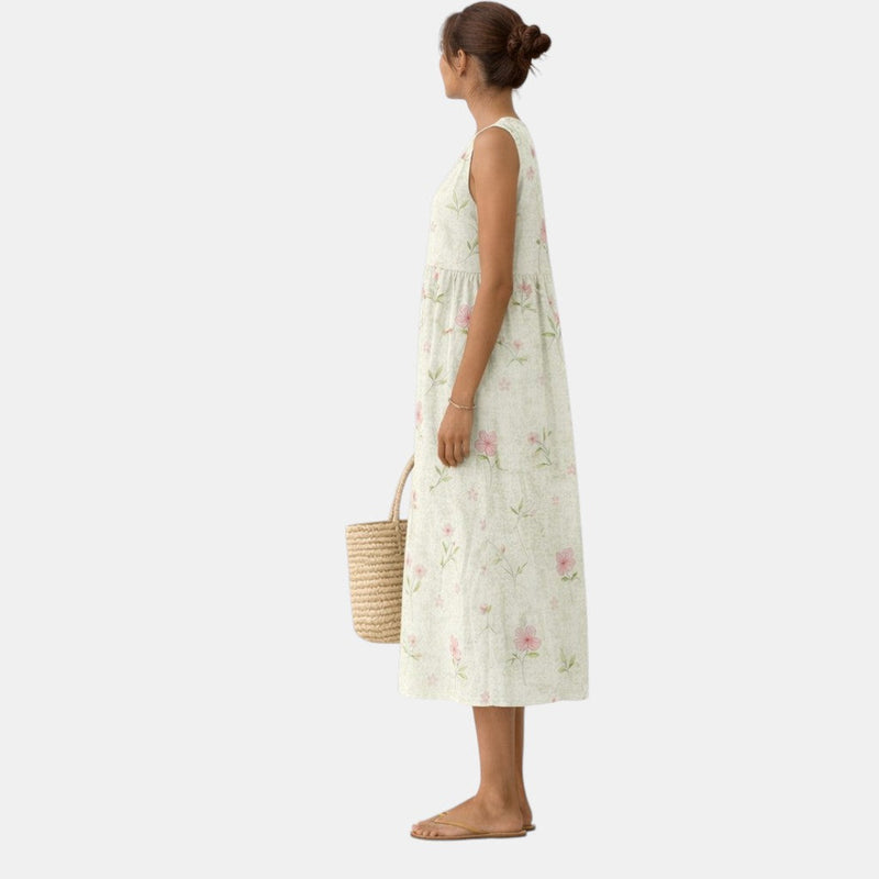 Elisa™ | Päivittäinen Midi Mekko