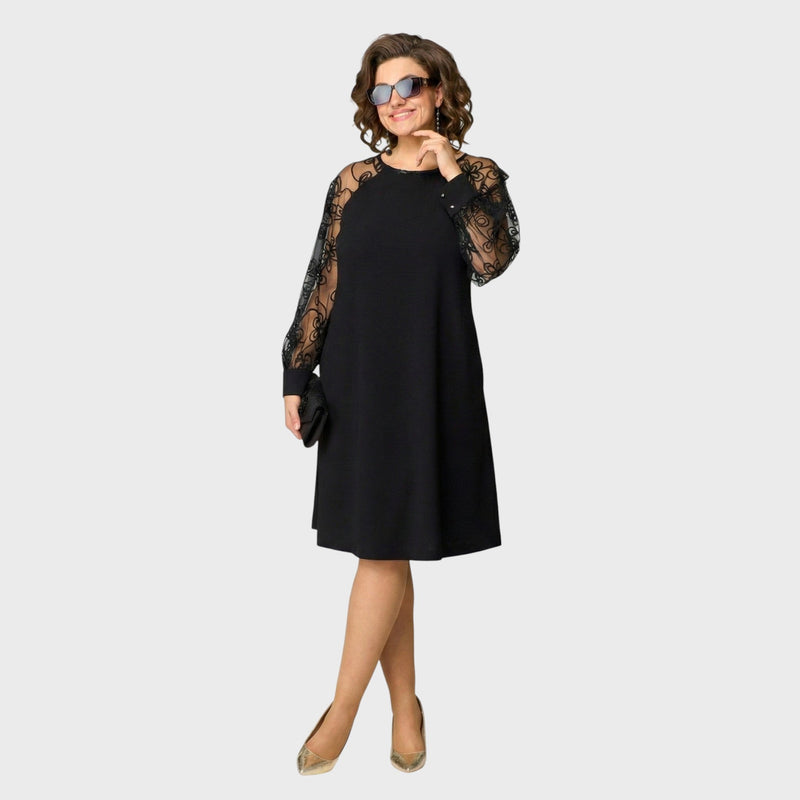 Barbara | Mekko with Embroidered Lace Straps