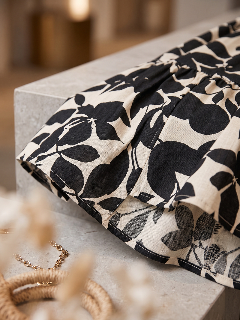 Tasha™ | Tyylikäs Midi Mekko Vatsaa Piilottavalla Suunnittelulla