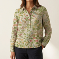 Radmila – Printted Linen Shirt