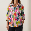 Lada – Printed Linen Shirt