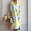 Olivia™ | Pellavamekko Luonnollinen Eleganssi