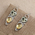 Almira™ | Boho-Style Owl Motif Earrings