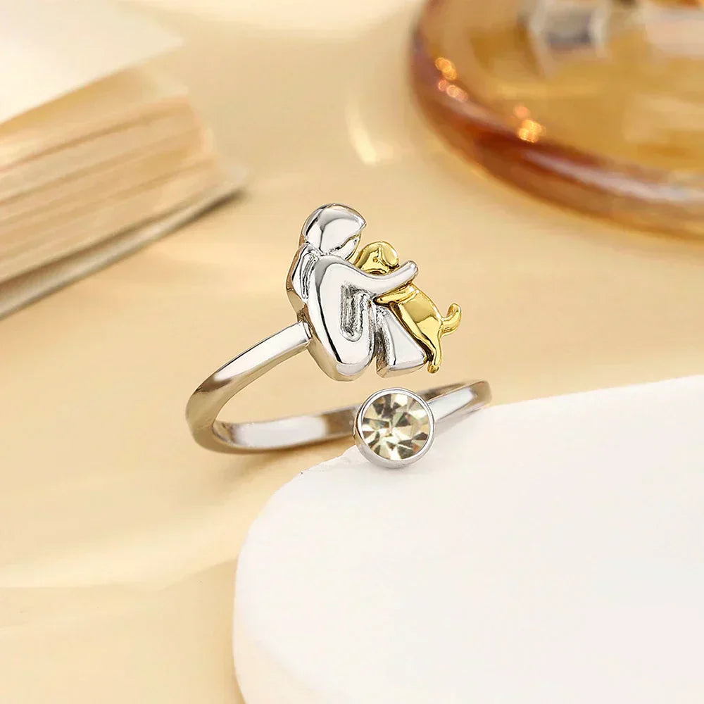 Rose™ | Dog Icon Ring