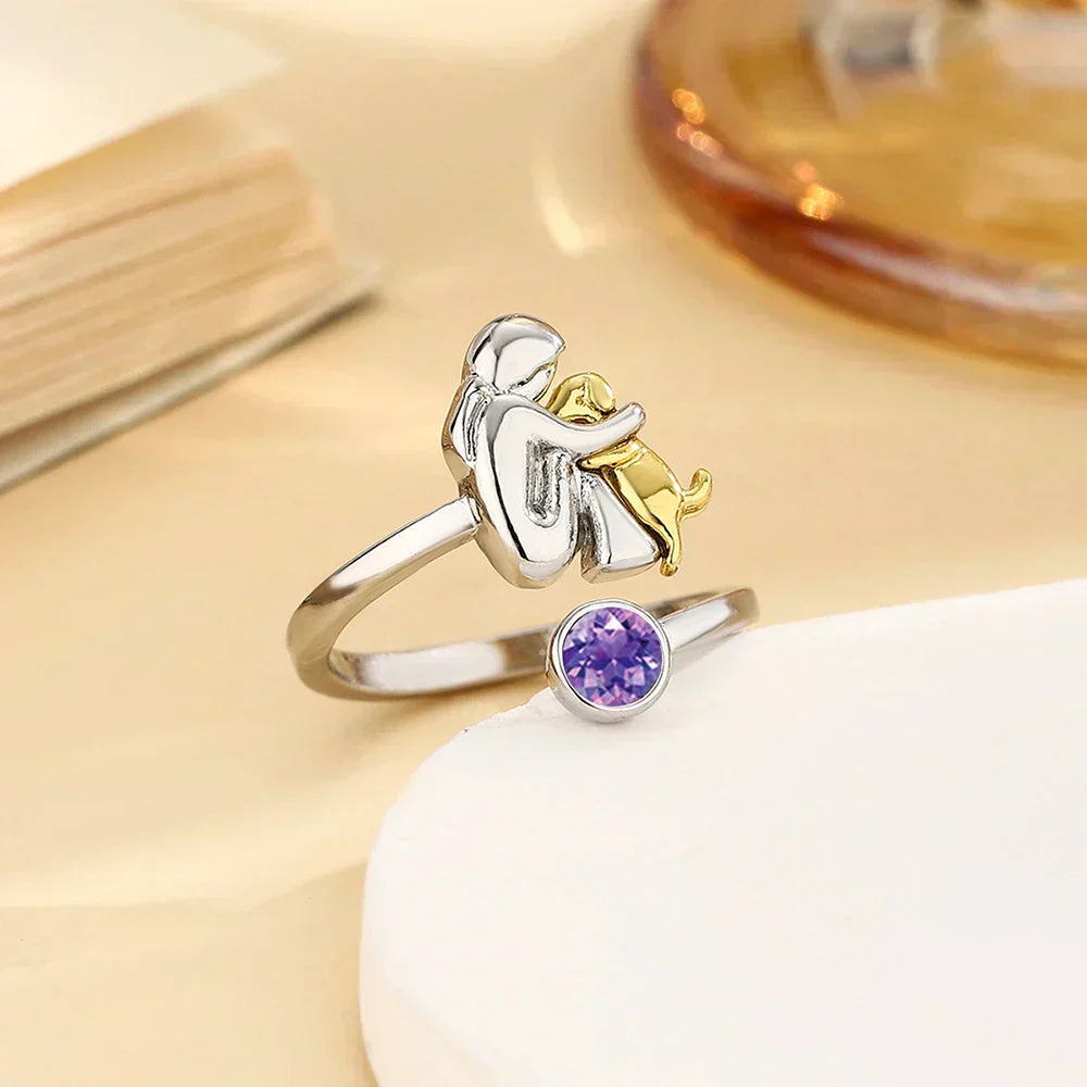 Rose™ | Dog Icon Ring