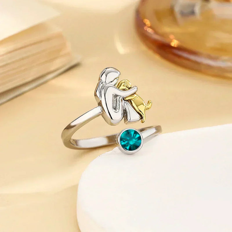 Rose™ | Dog Icon Ring