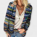 Birgitte - Vivid and Cozy Cardigan
