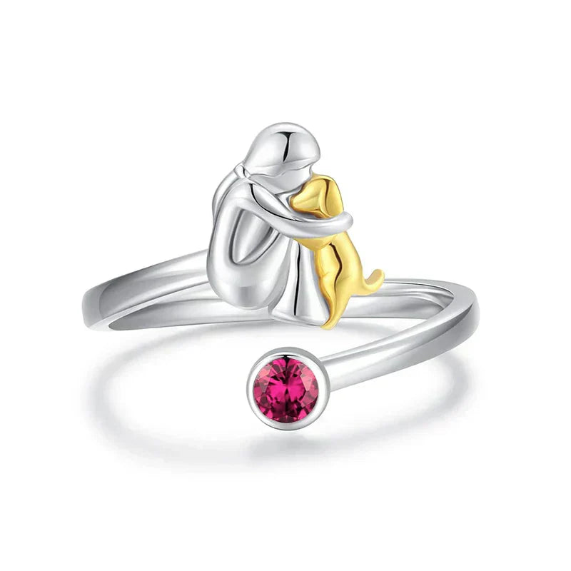 Rose™ | Dog Icon Ring