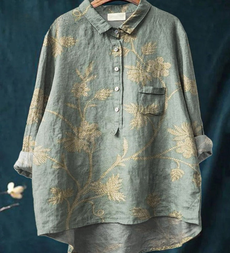 Kateřina – Pellavapaita with Print