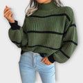 Chavala - Checkered Knit Sweater