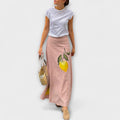Cosima - Amalfi Print Midi Skirt