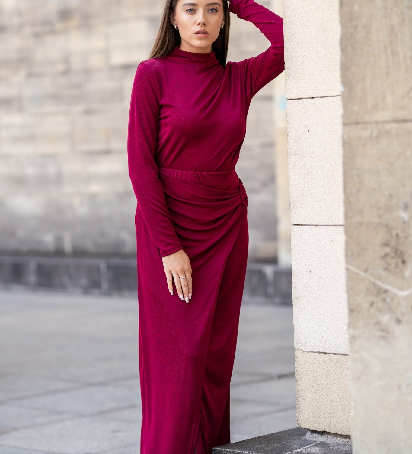 Aurelia™ | Elegantti Epäsymmetrinen Mekko