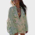 Liv - Vee Satin Top and Frill-Trimmed Shorts