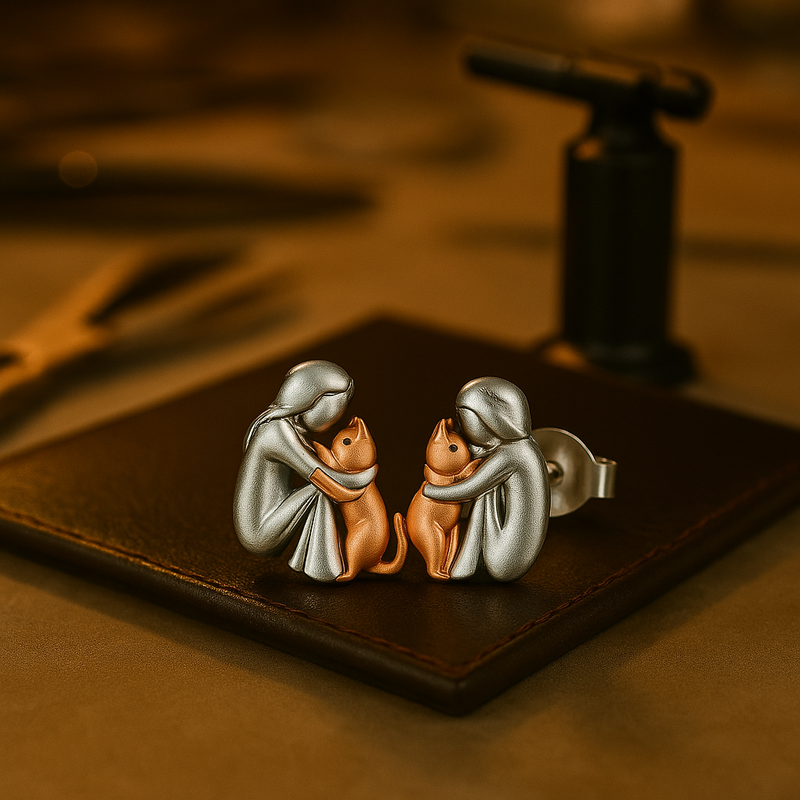 Leila™ | Kissing Style Earrings