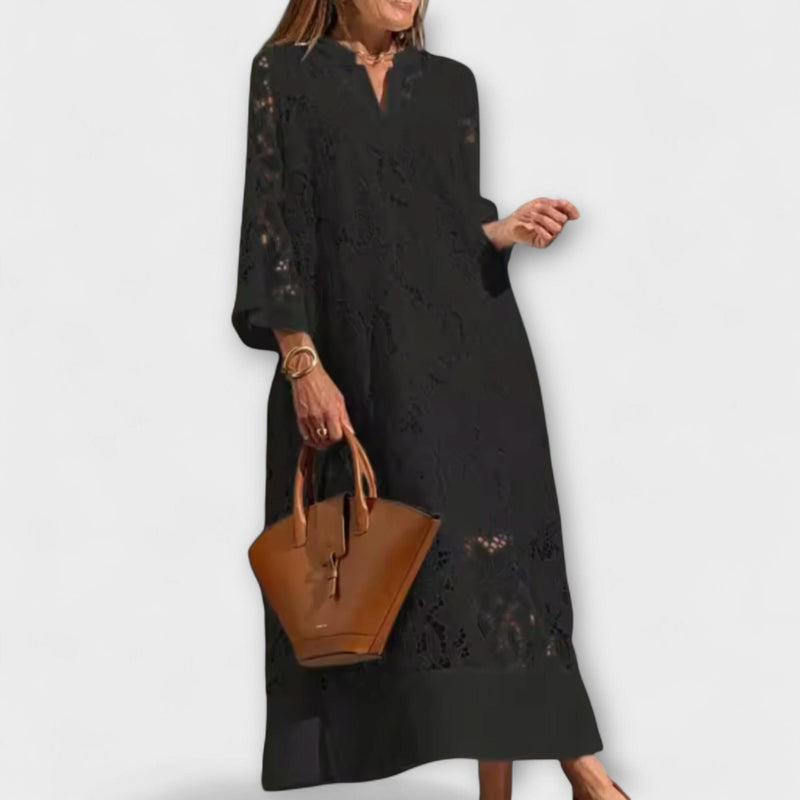 Valmere - Dahlia Embroidered Floral Dress