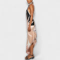 Ivy - Unique Satin Dresses with Straps