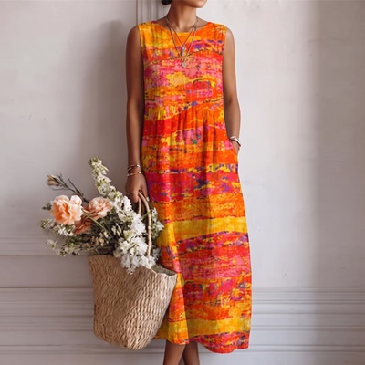 Laura™ | Päivittäinen Midi-mekko