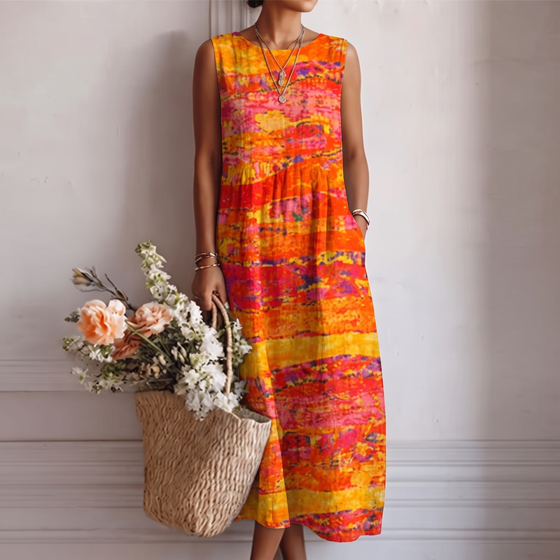 Laura™ | Päivittäinen Midi-mekko