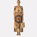 Dora™ | Kukallinen Mekko Luonnollinen Eleganssi