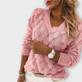 Noemier - V-Neck Knit Sweater