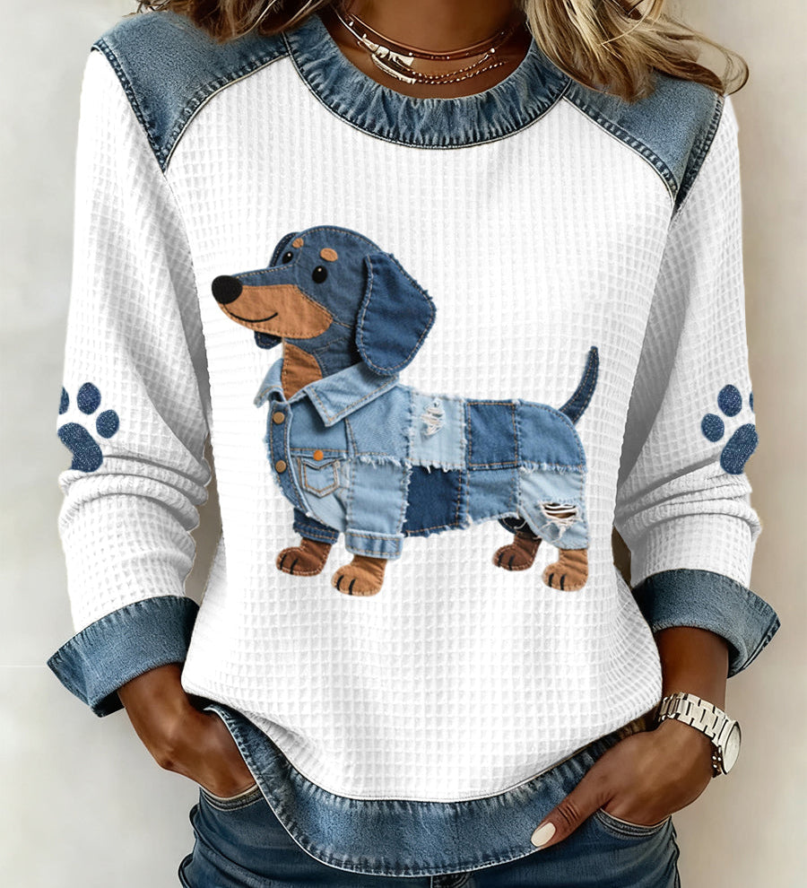 Nuria - Denim Patchwork Jacket